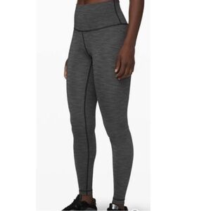 Lululemon gray Wunder Under High-Rise Tight 31”
